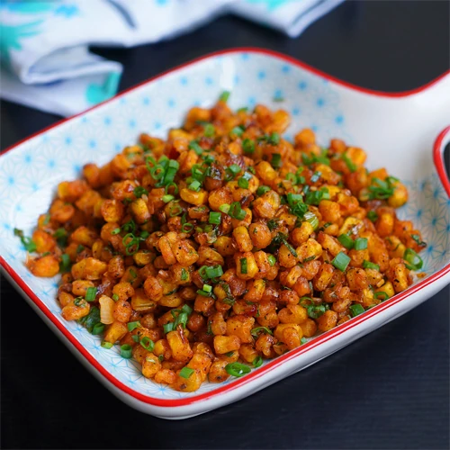 Crispy Corn Pepper Chilli