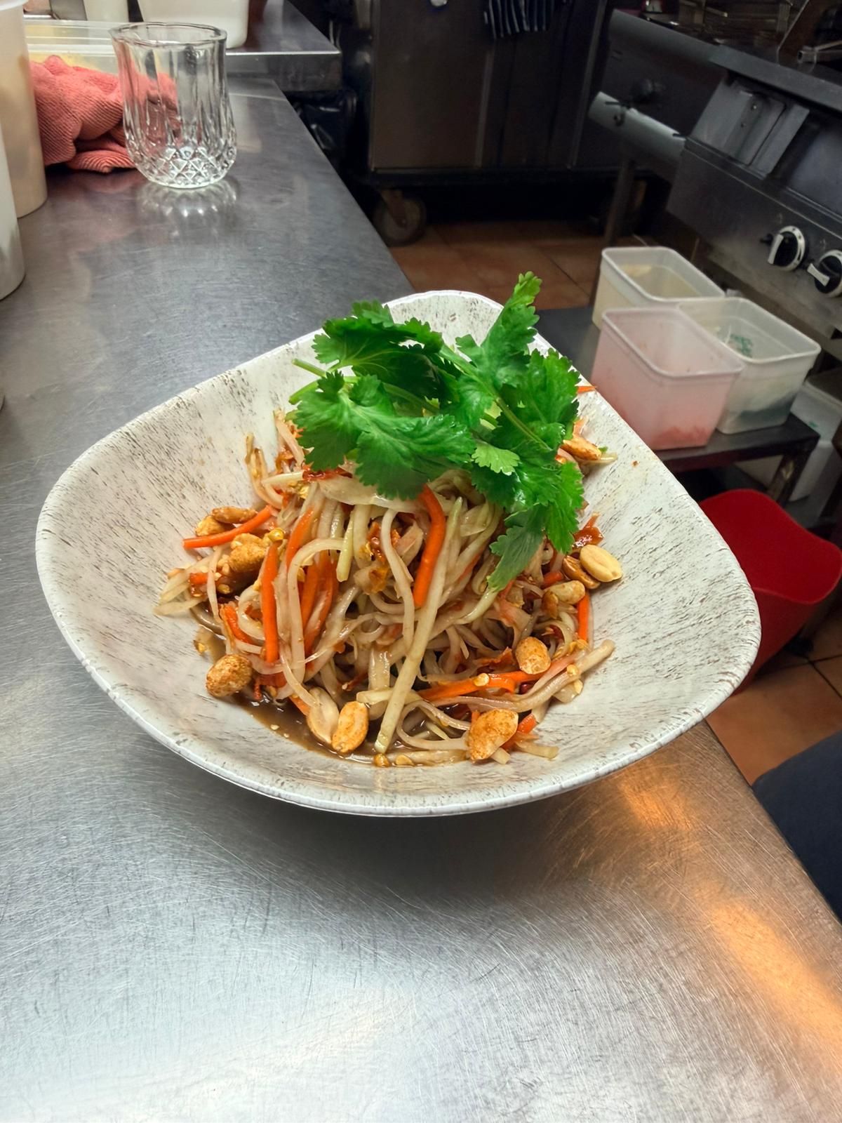 Fresh herbs at Chang Thai