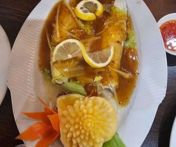 Steam Sea Bass