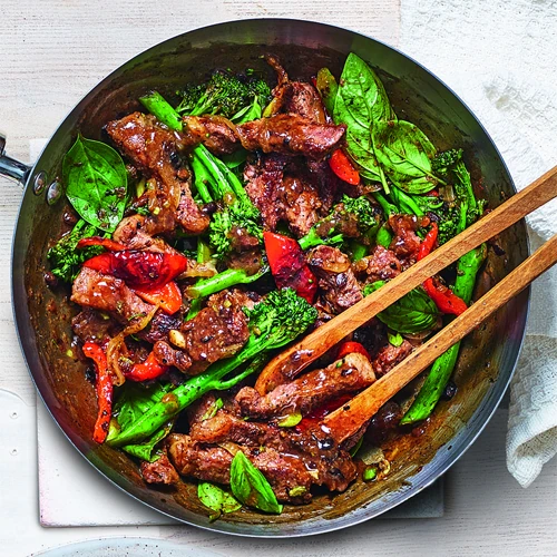 Stir-Fried Beef Black Bean Sauce